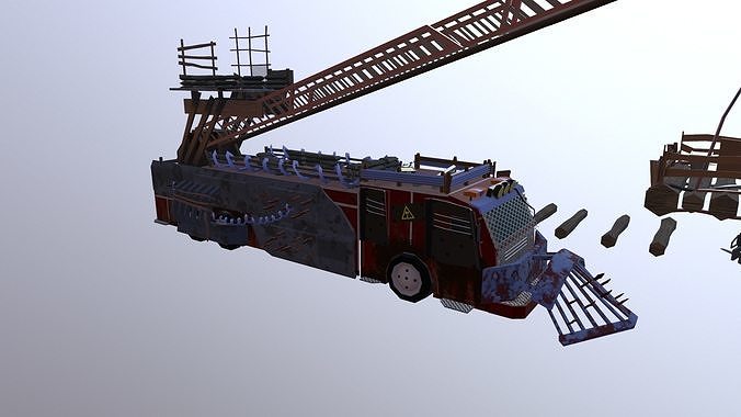 Apocalypse Teem Low-poly 3D model 4