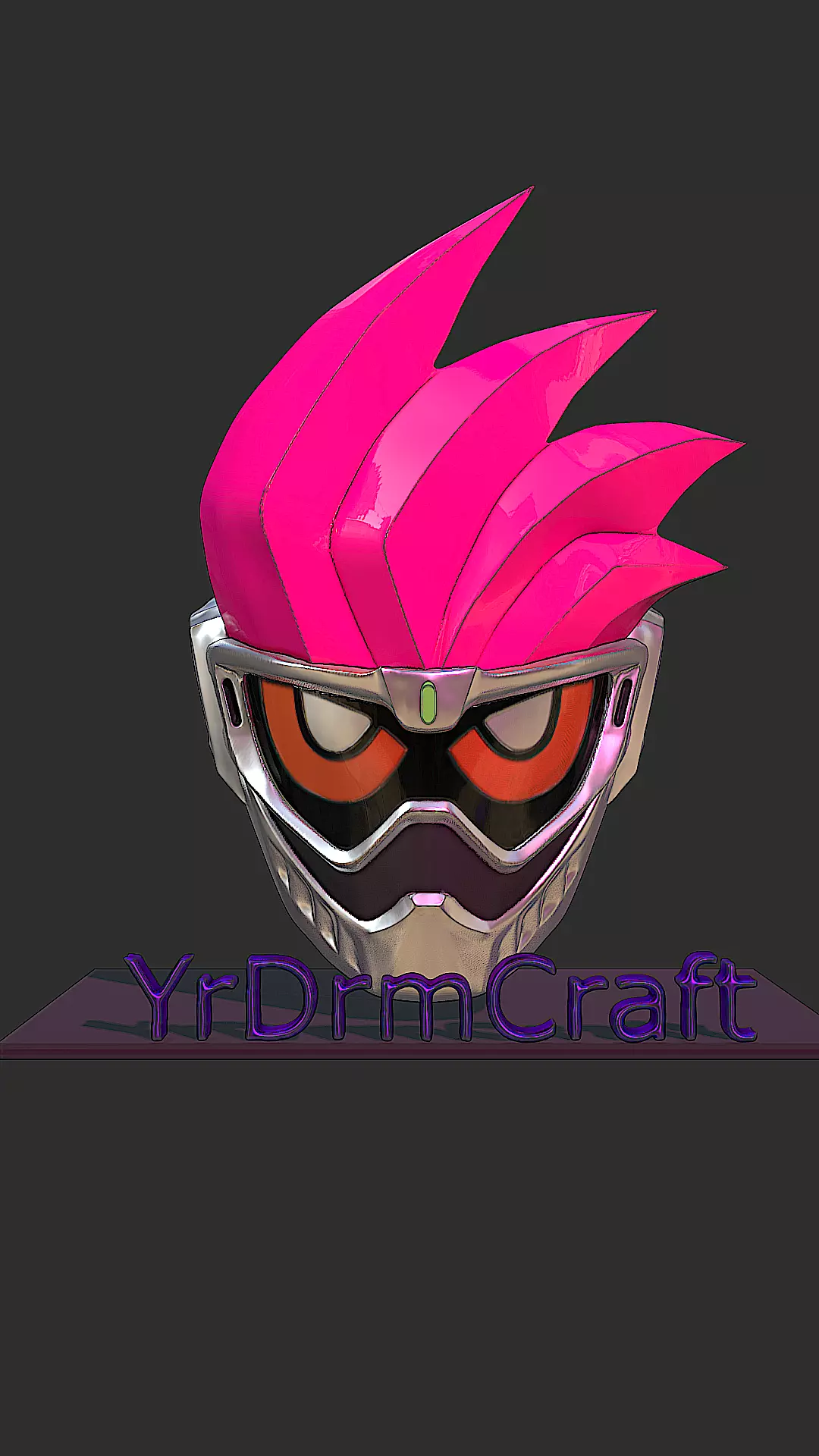 Kamen rider ex-aid helmet 3D print model