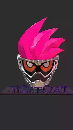 Kamen rider ex-aid helmet  3D print model