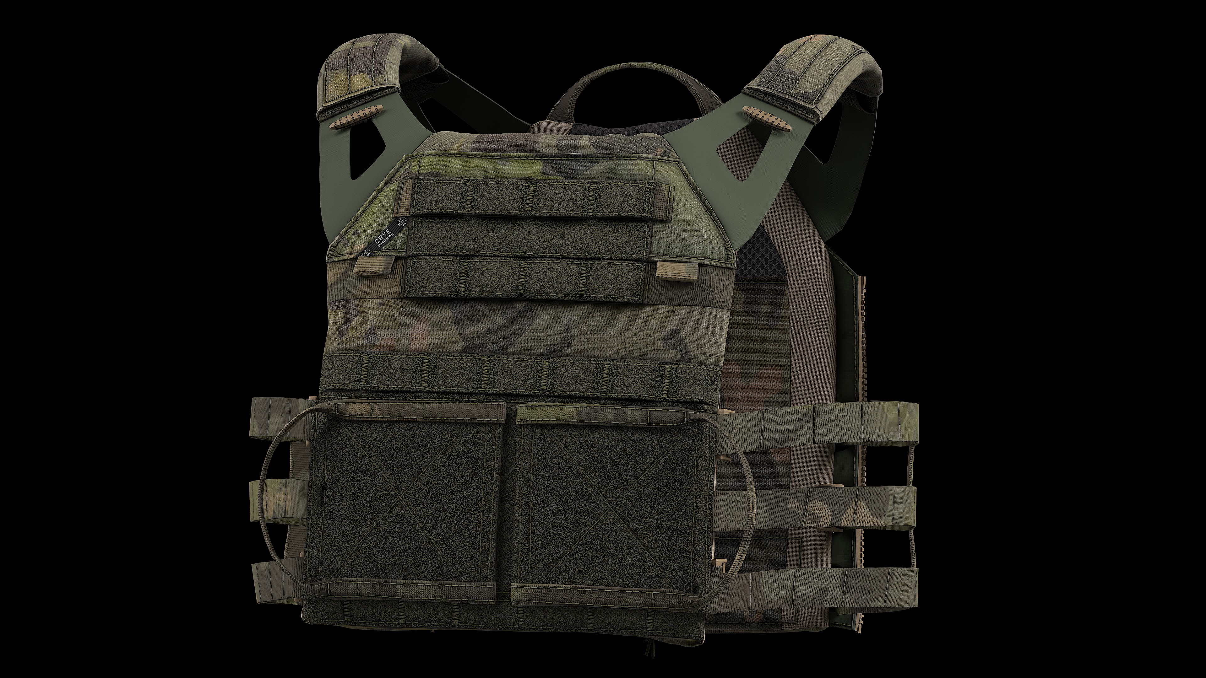 Plate Carriers CRYE JPC 2 V1 Low-poly 3D model_22