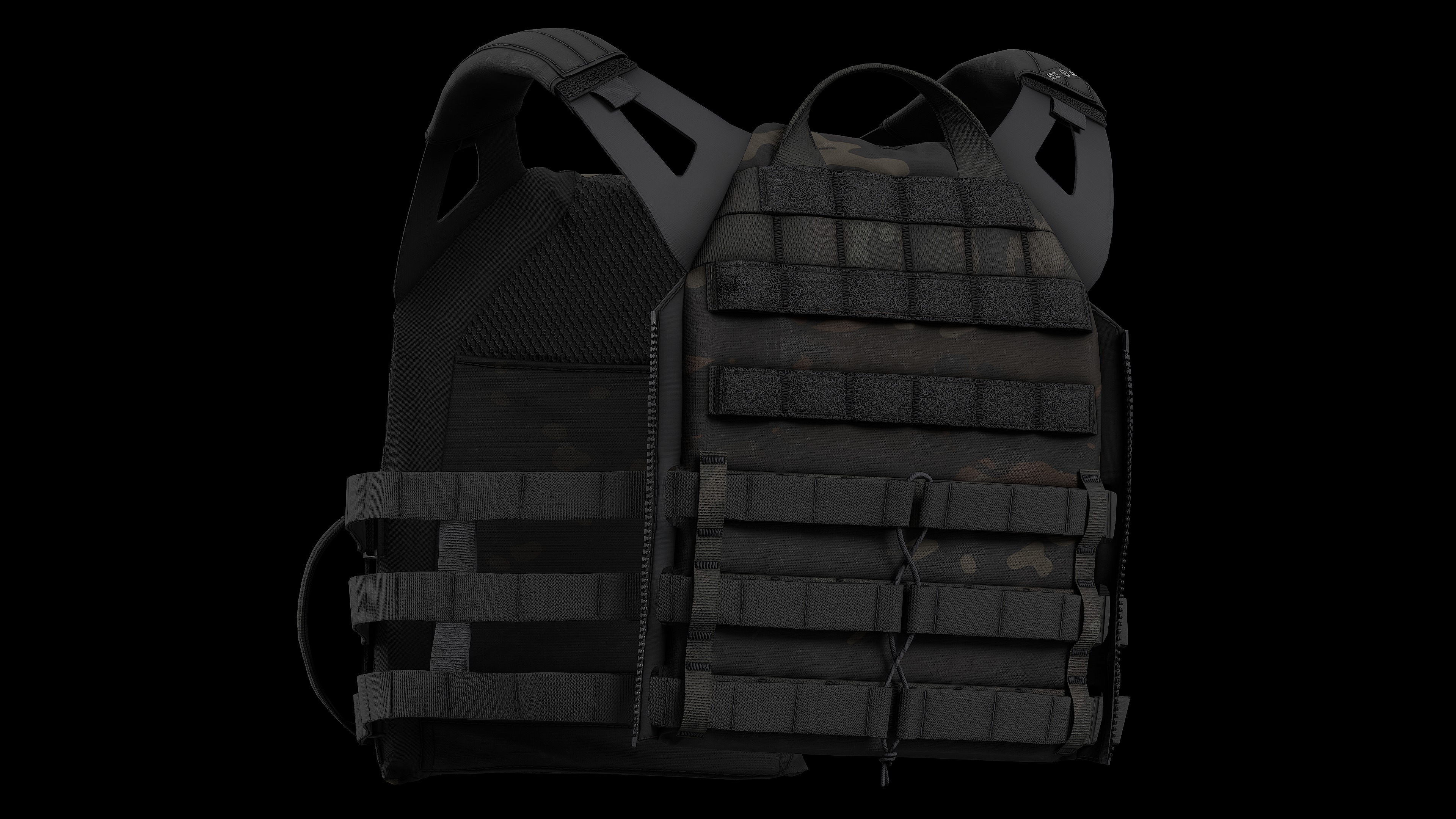 Plate Carriers CRYE JPC 2 V1 Low-poly 3D model_18