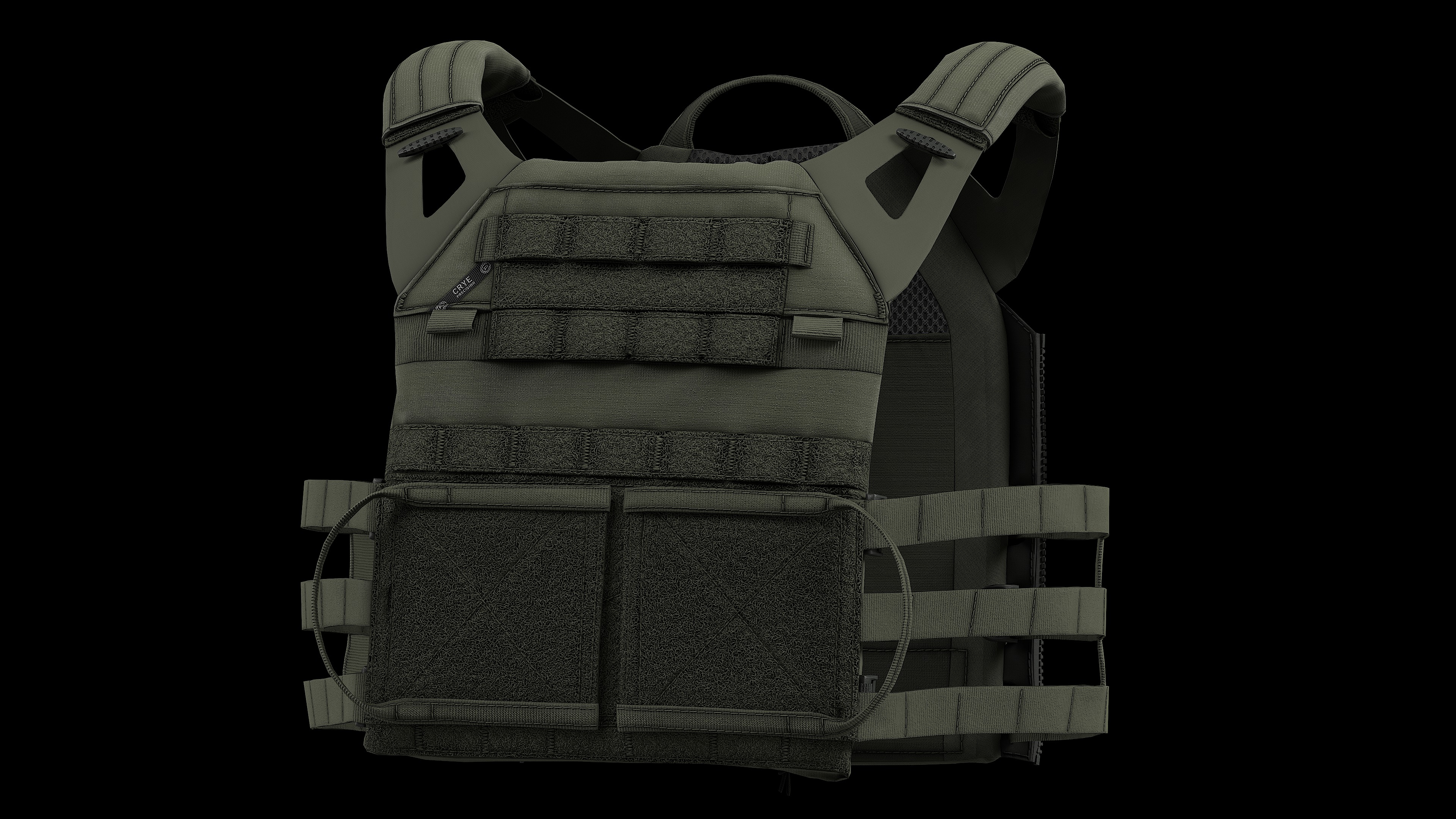 Plate Carriers CRYE JPC 2 V1 Low-poly 3D model_21