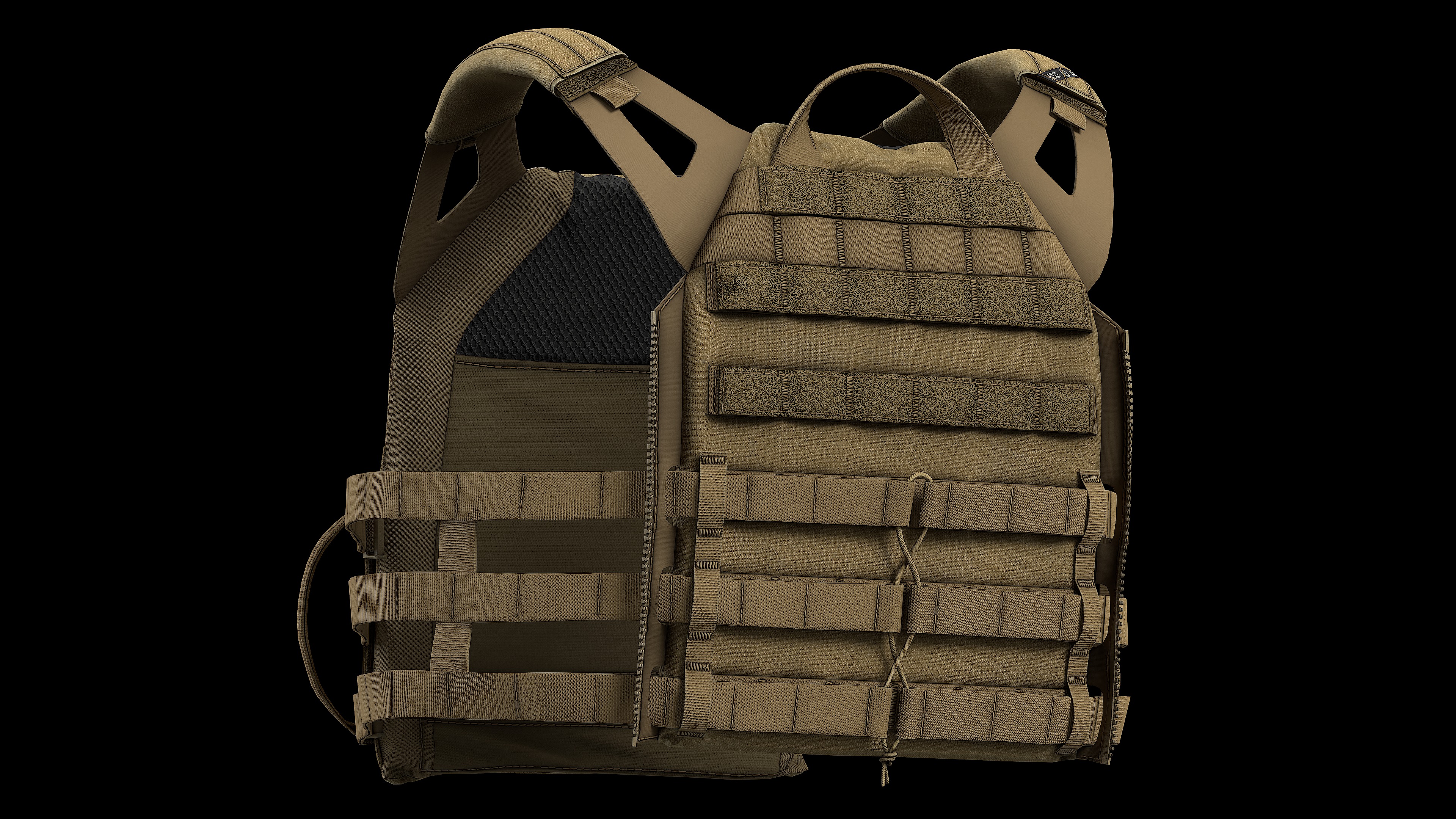 Plate Carriers CRYE JPC 2 V1 Low-poly 3D model_15