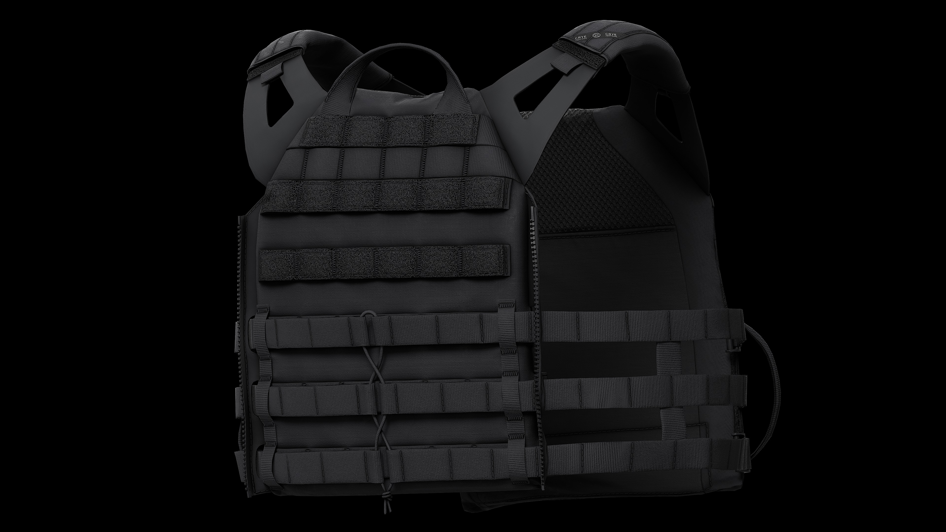 Plate Carriers CRYE JPC 2 V1 Low-poly 3D model_13