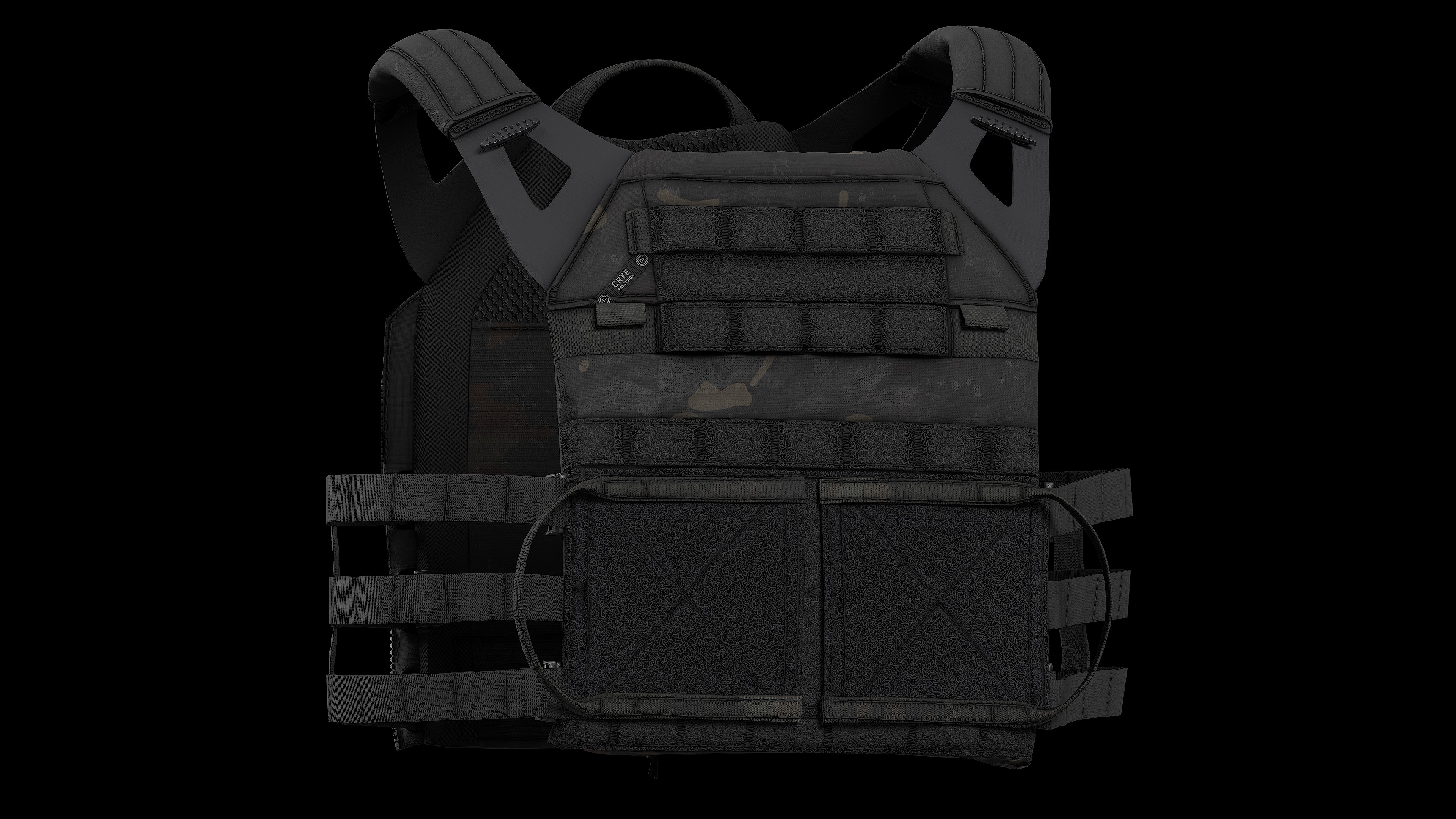 Plate Carriers CRYE JPC 2 V1 Low-poly 3D model_4