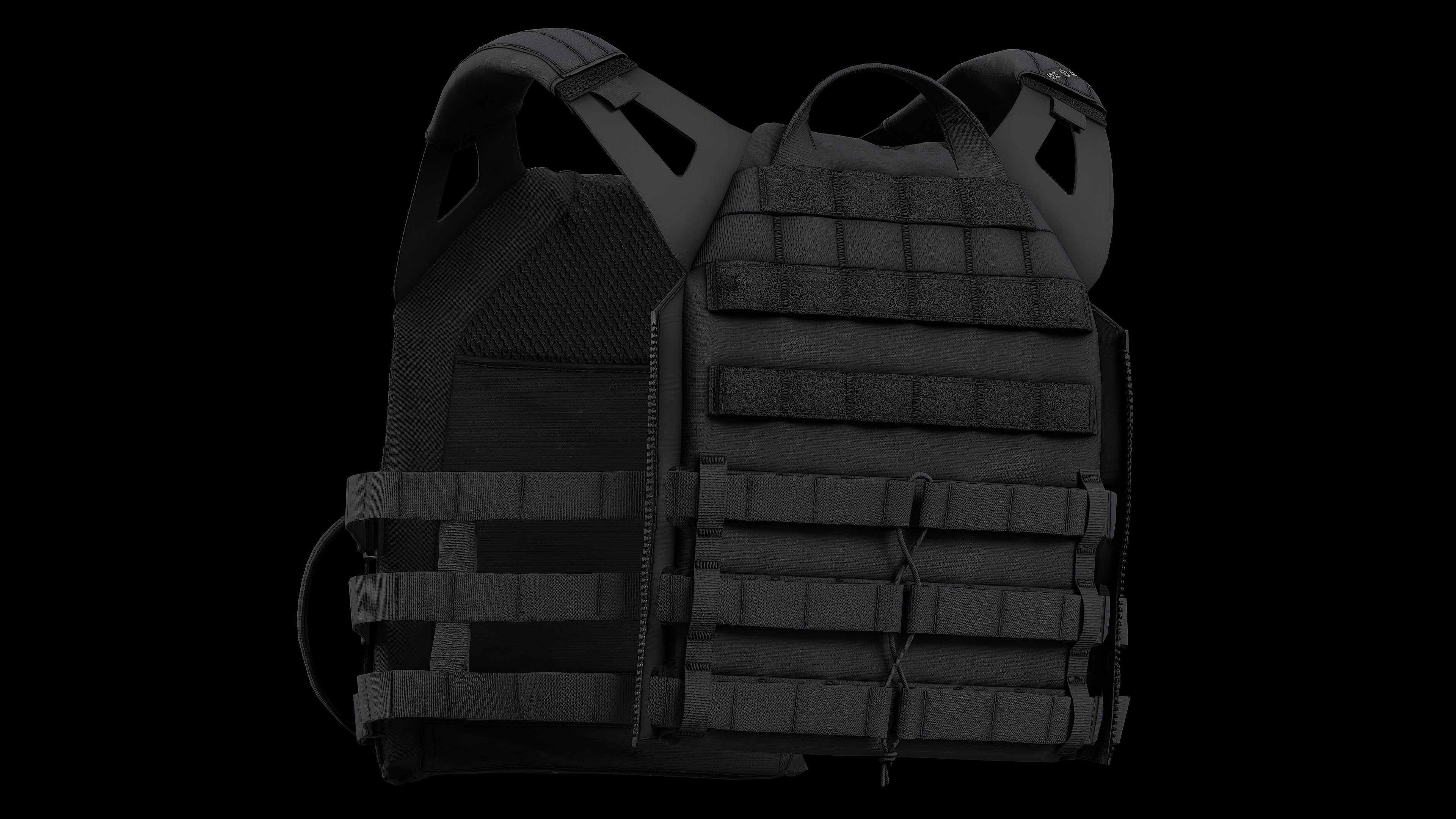 Plate Carriers CRYE JPC 2 V1 Low-poly 3D model_14
