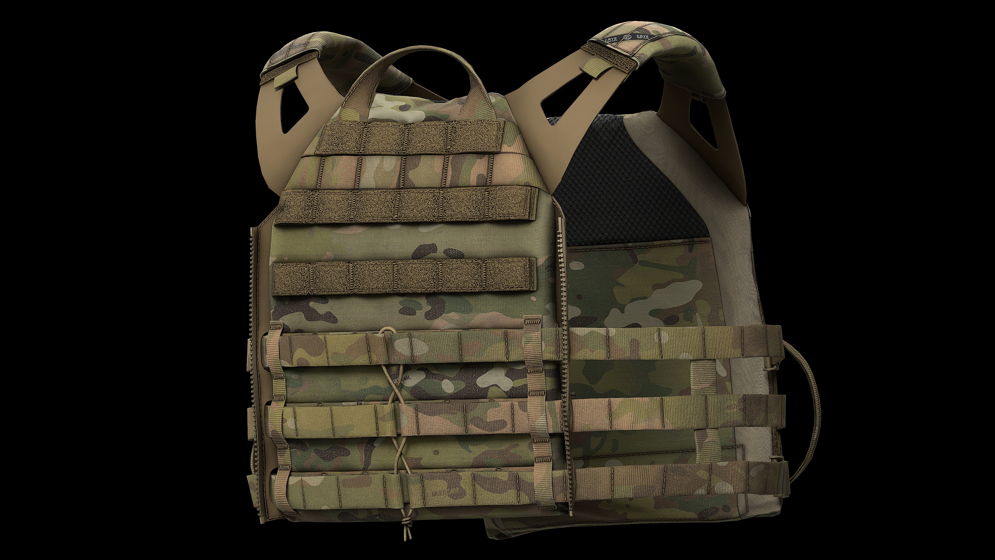 Plate Carriers CRYE JPC 2 V1 V2 V3 Low-poly 3D model_20