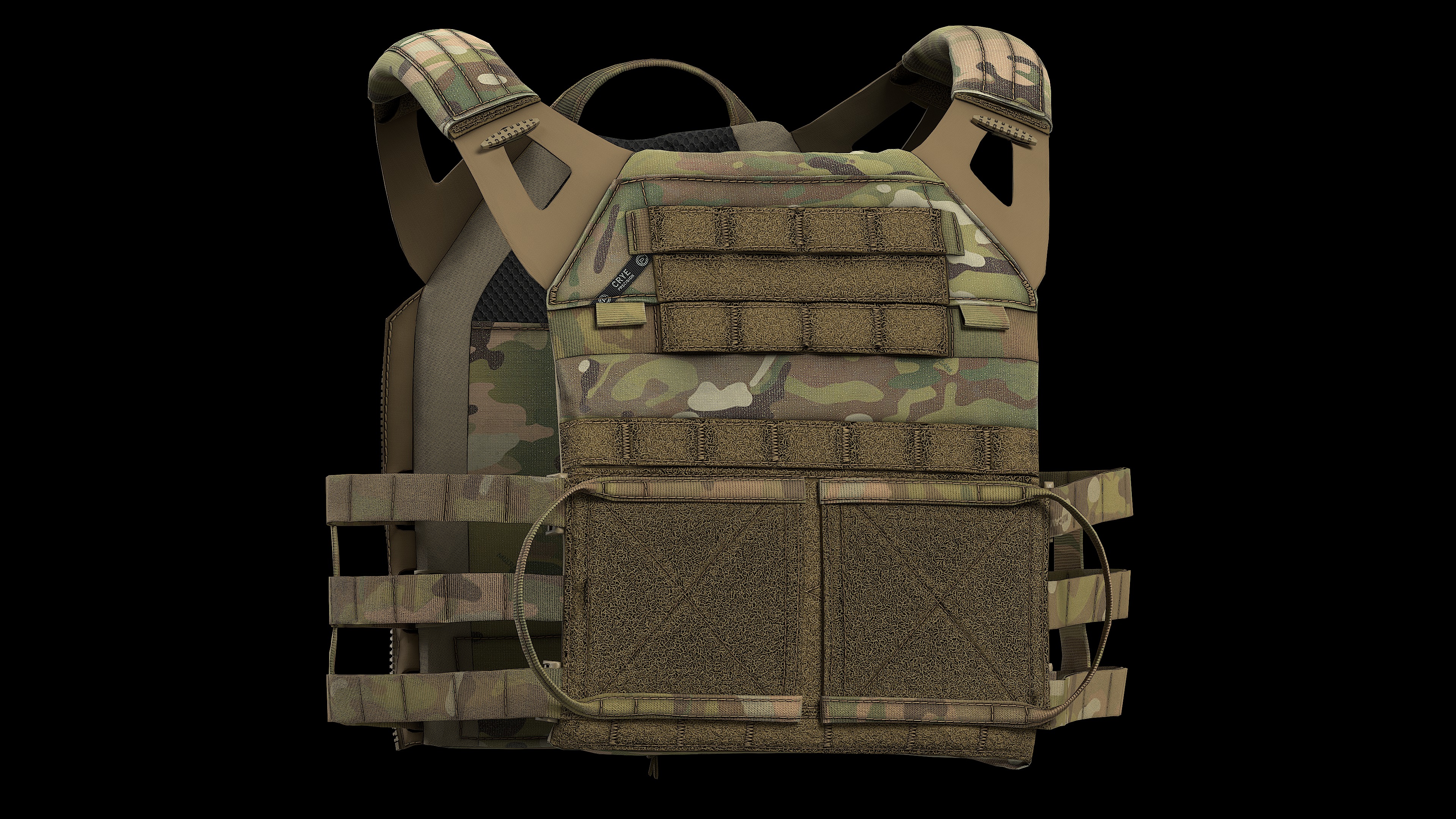 Plate Carriers CRYE JPC 2 V1 V2 V3 Low-poly 3D model_22