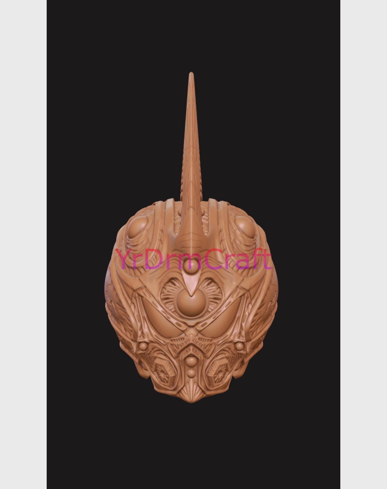 Guyver 1 helmet  3D print model_2
