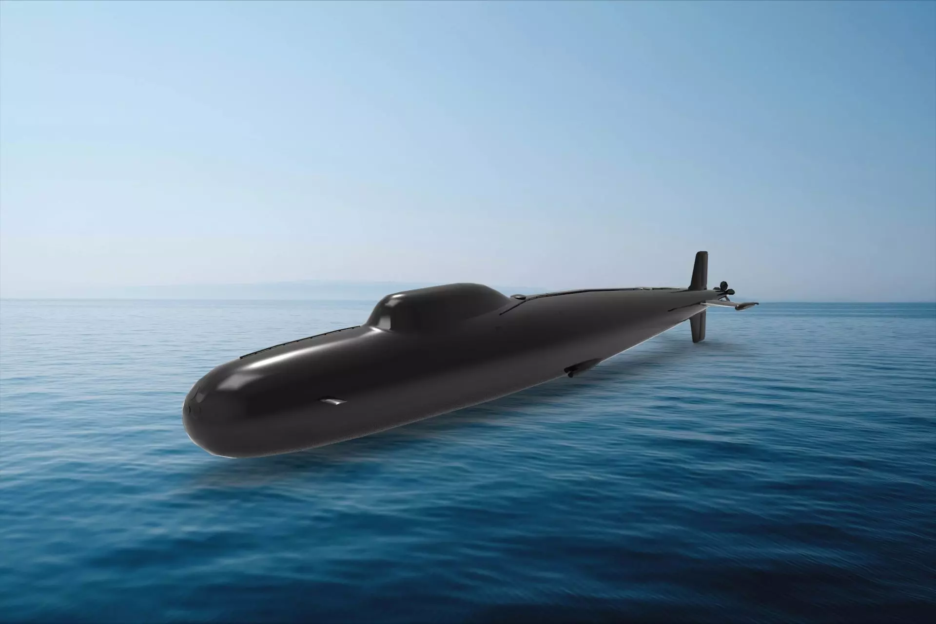 Alfa-class submarine 3D model_0