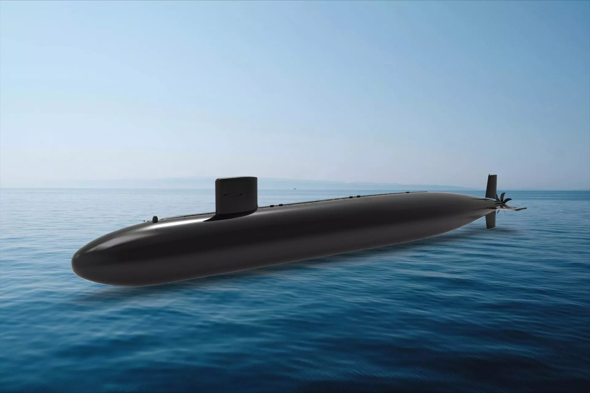 Los Angeles-class submarine 3D model_0