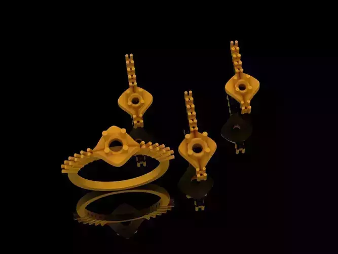Graceful Glow Beautiful Pendant Set for Women