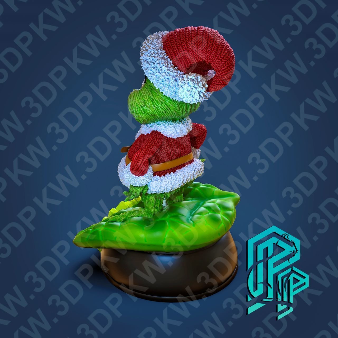 Christmas Grinch 3D print model_2