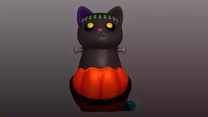 FrankenCat 3D print model
