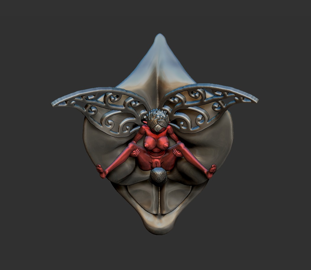 fairy secret life 2 3D print model_4