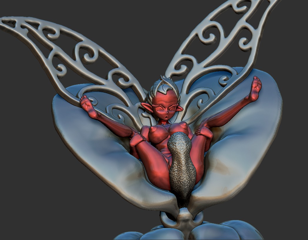 fairy secret life 2 3D print model_6