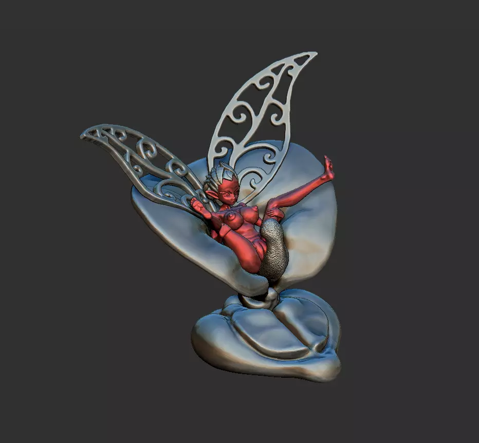 fairy secret life 2 3D print model_0