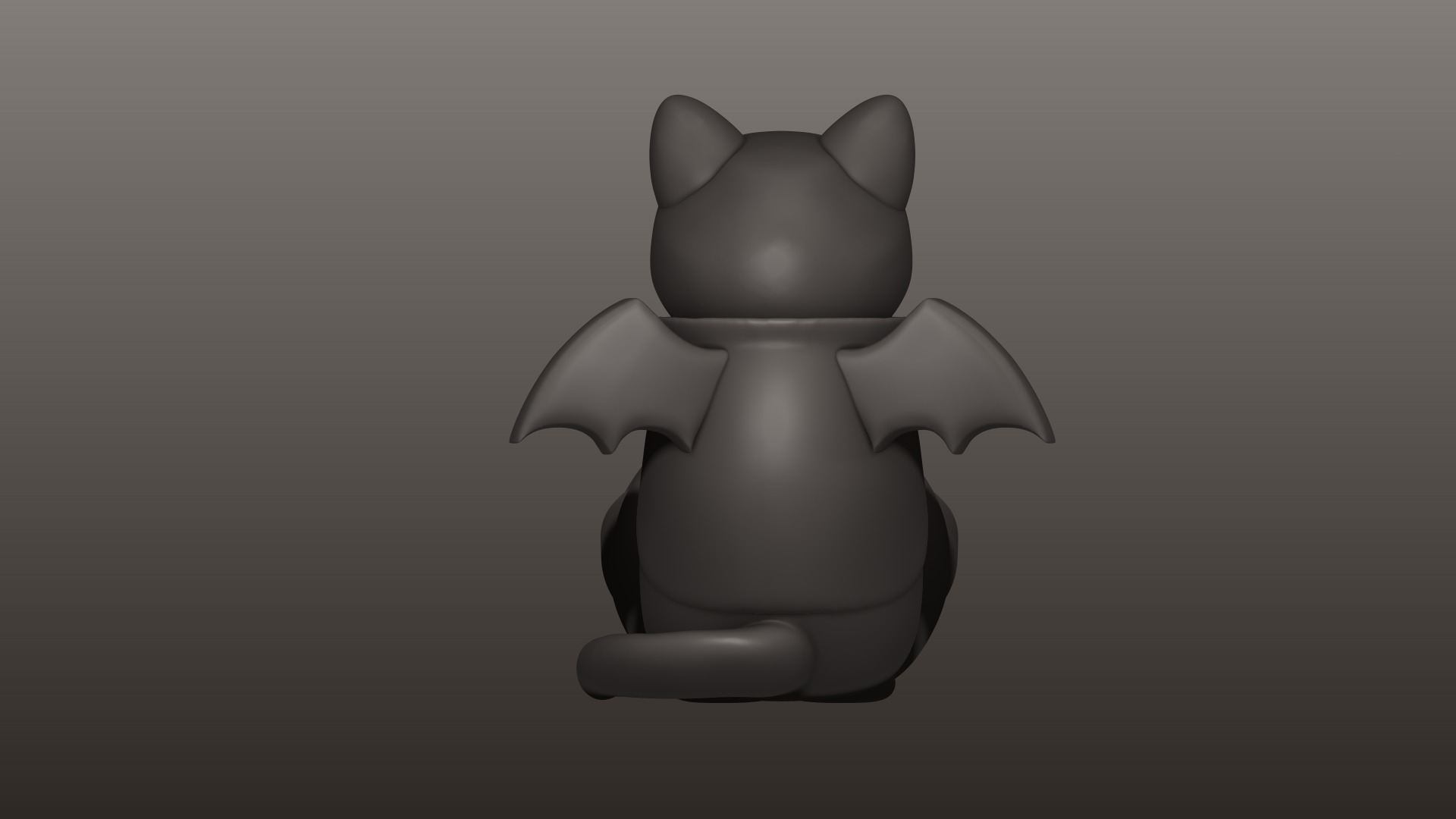 Vampire Cat 3D print model_9