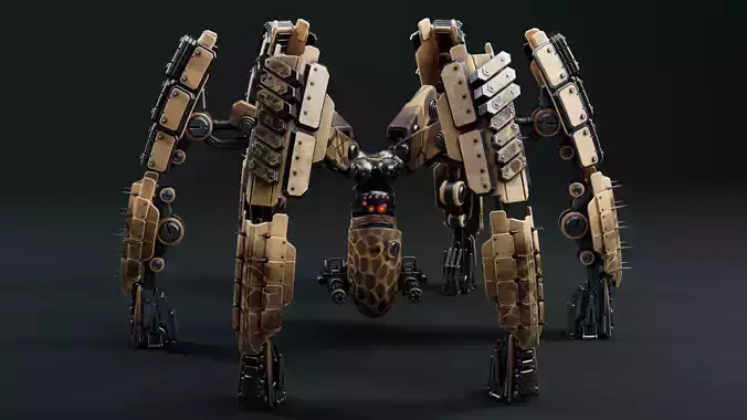 Etasphera77 Low-poly 3D model
