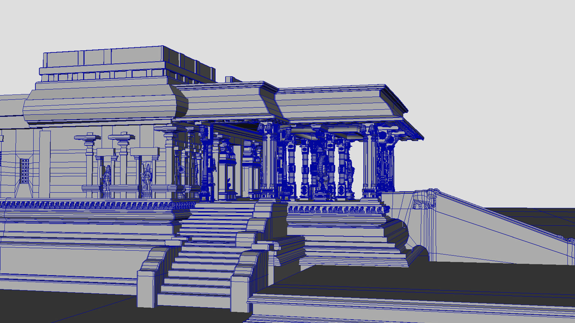 thanjavur brihadeeswarar temple 3d model 3D model_26