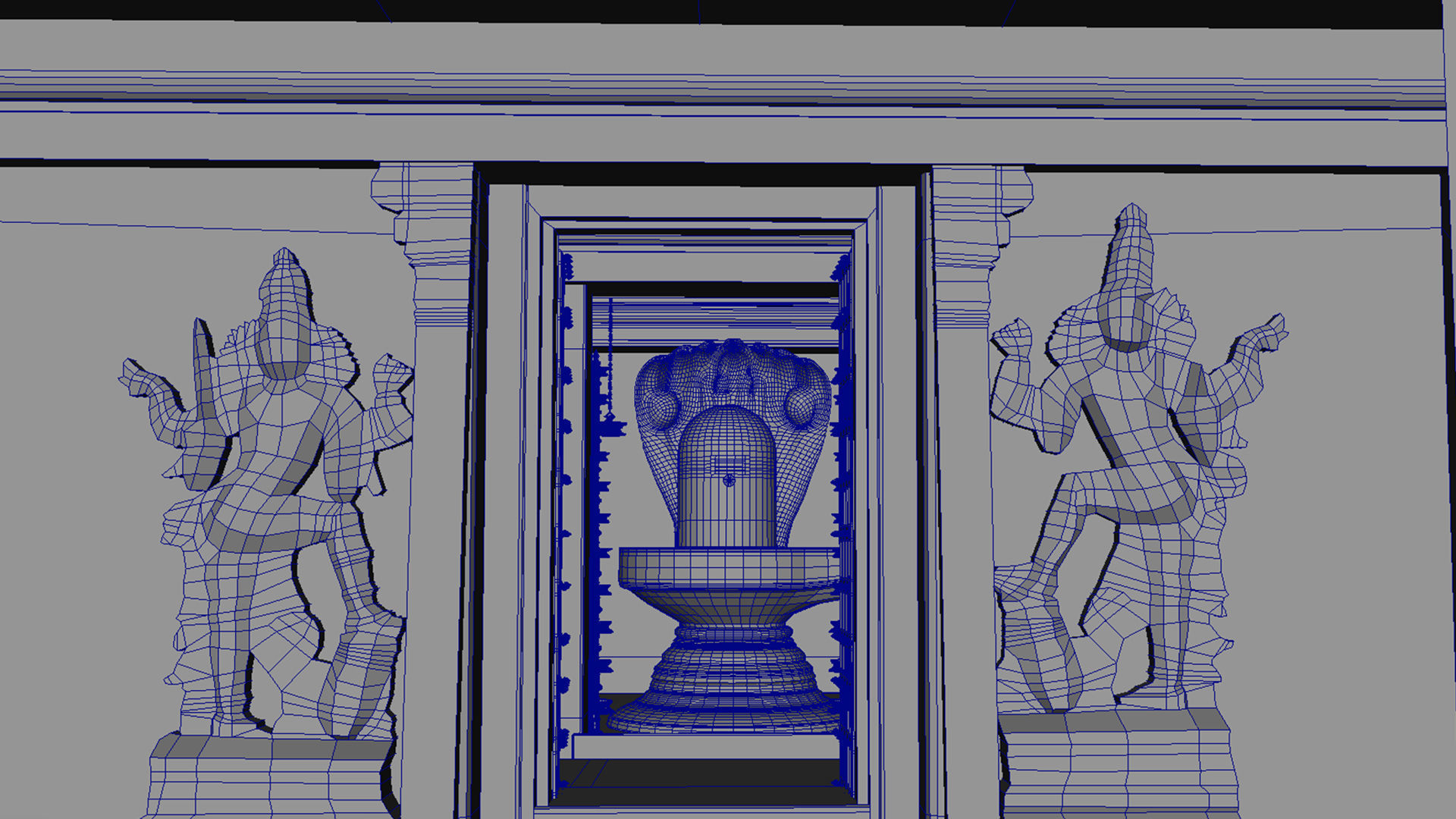 thanjavur brihadeeswarar temple 3d model 3D model_16