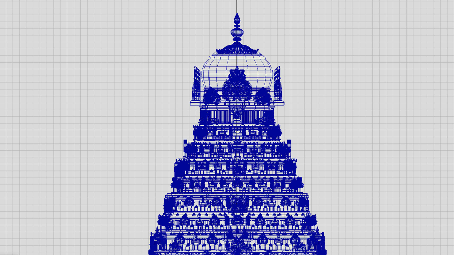 thanjavur brihadeeswarar temple 3d model 3D model_15