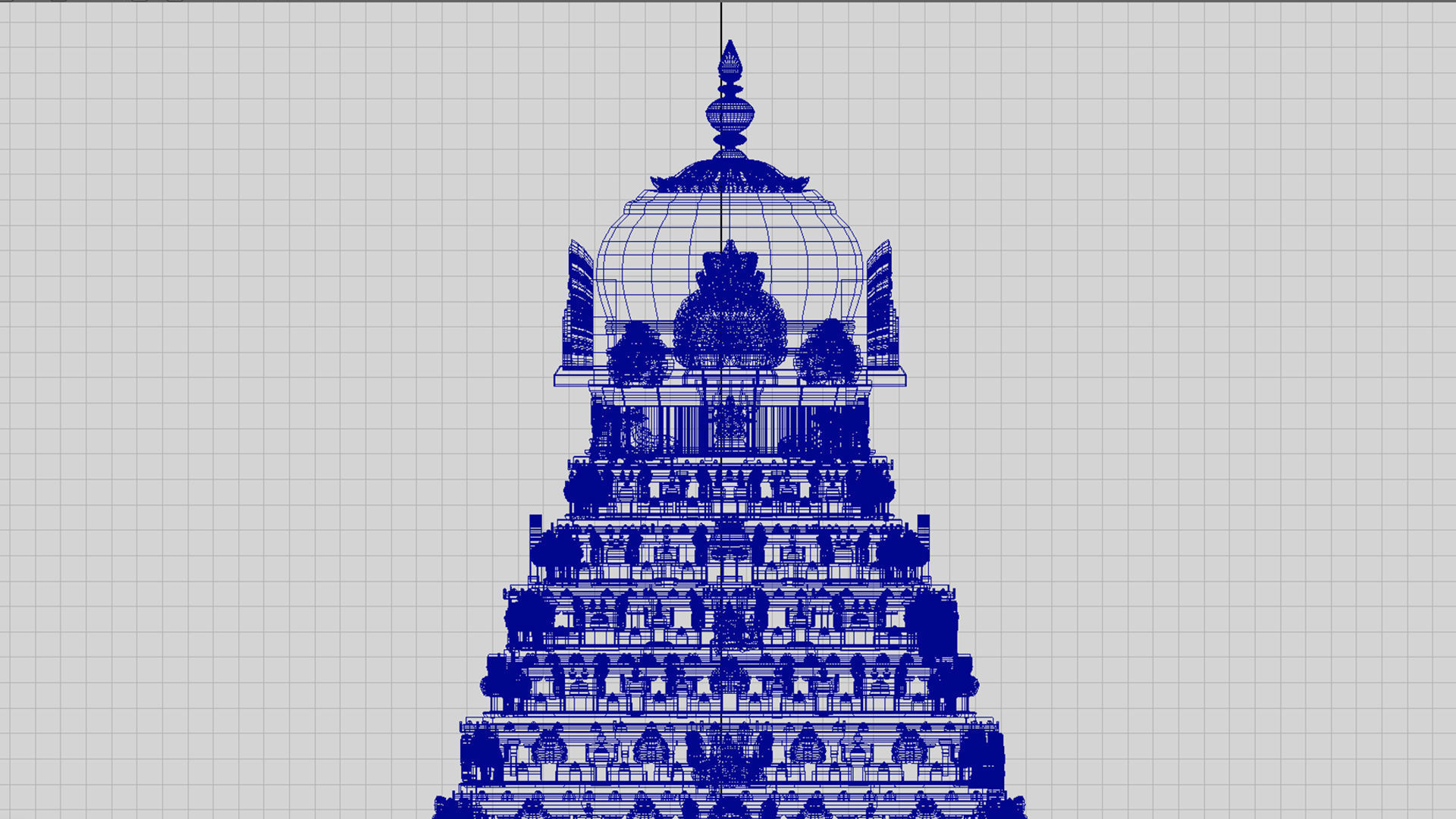 thanjavur brihadeeswarar temple 3d model 3D model_31