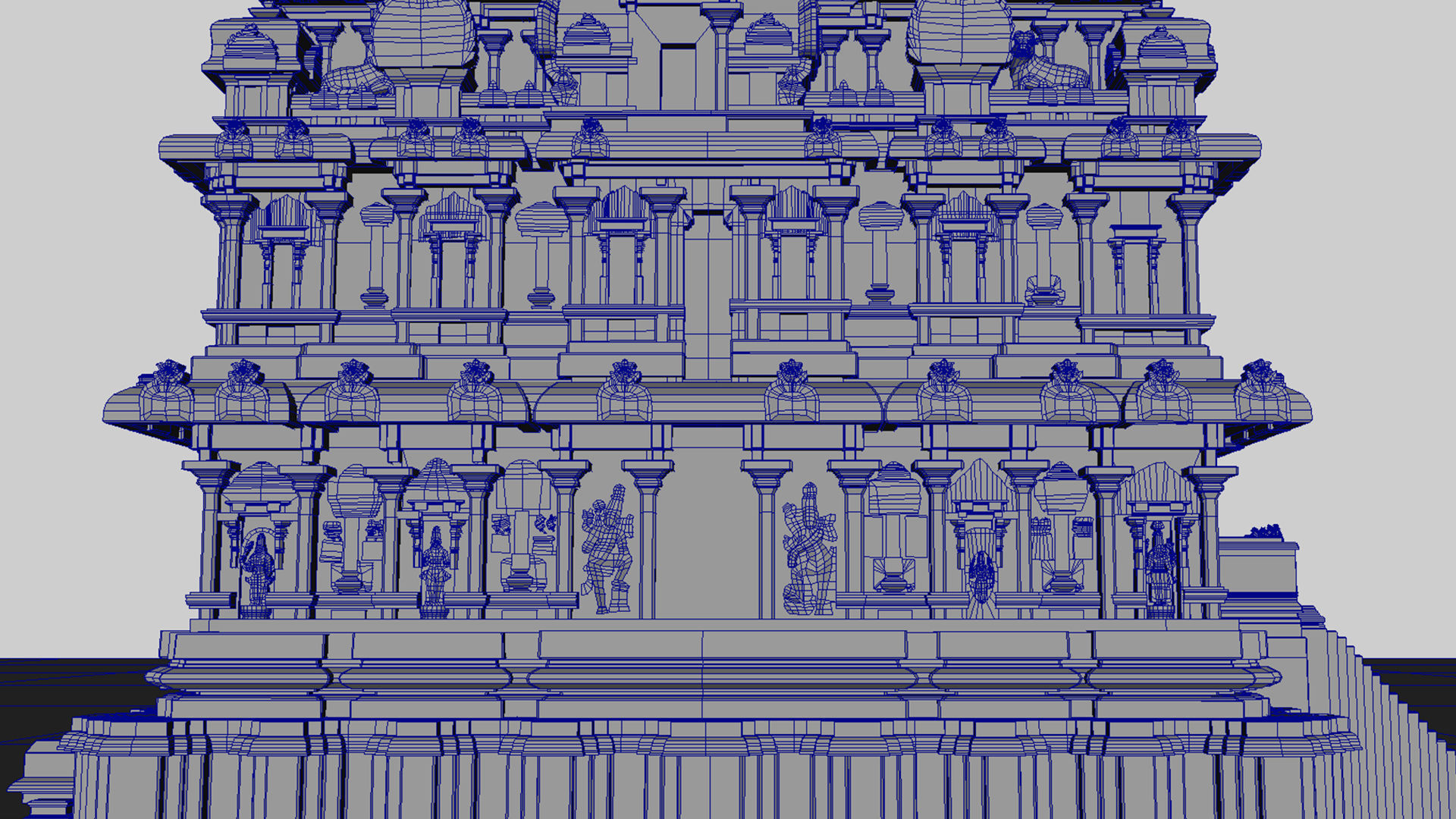 thanjavur brihadeeswarar temple 3d model 3D model_25