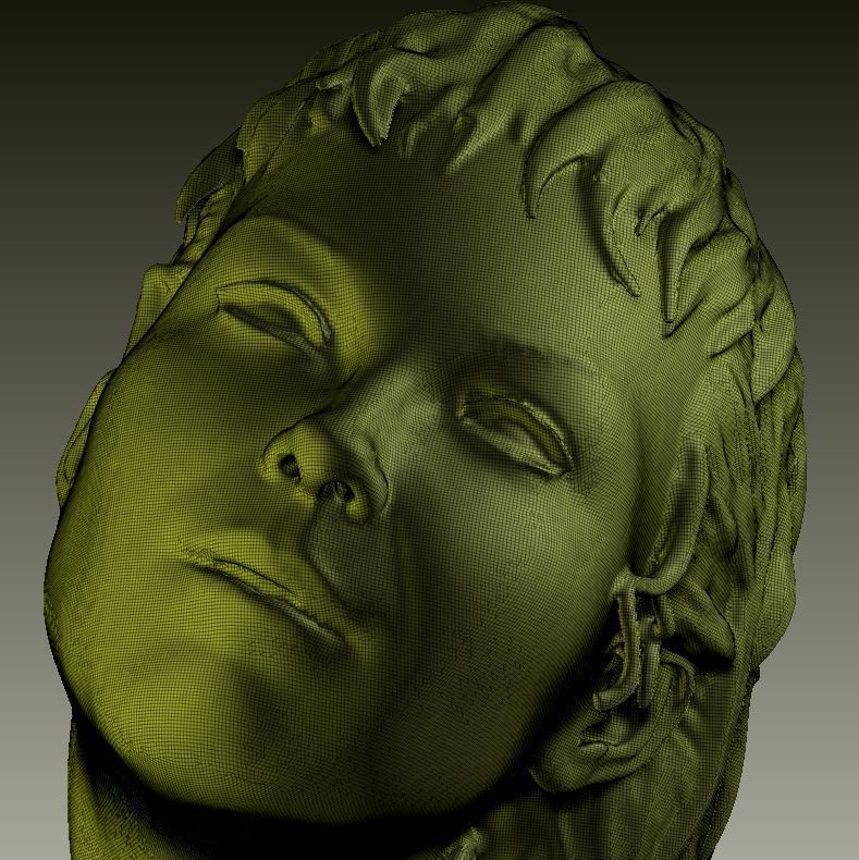 D wife realistic nude female figurine 3D print model_5