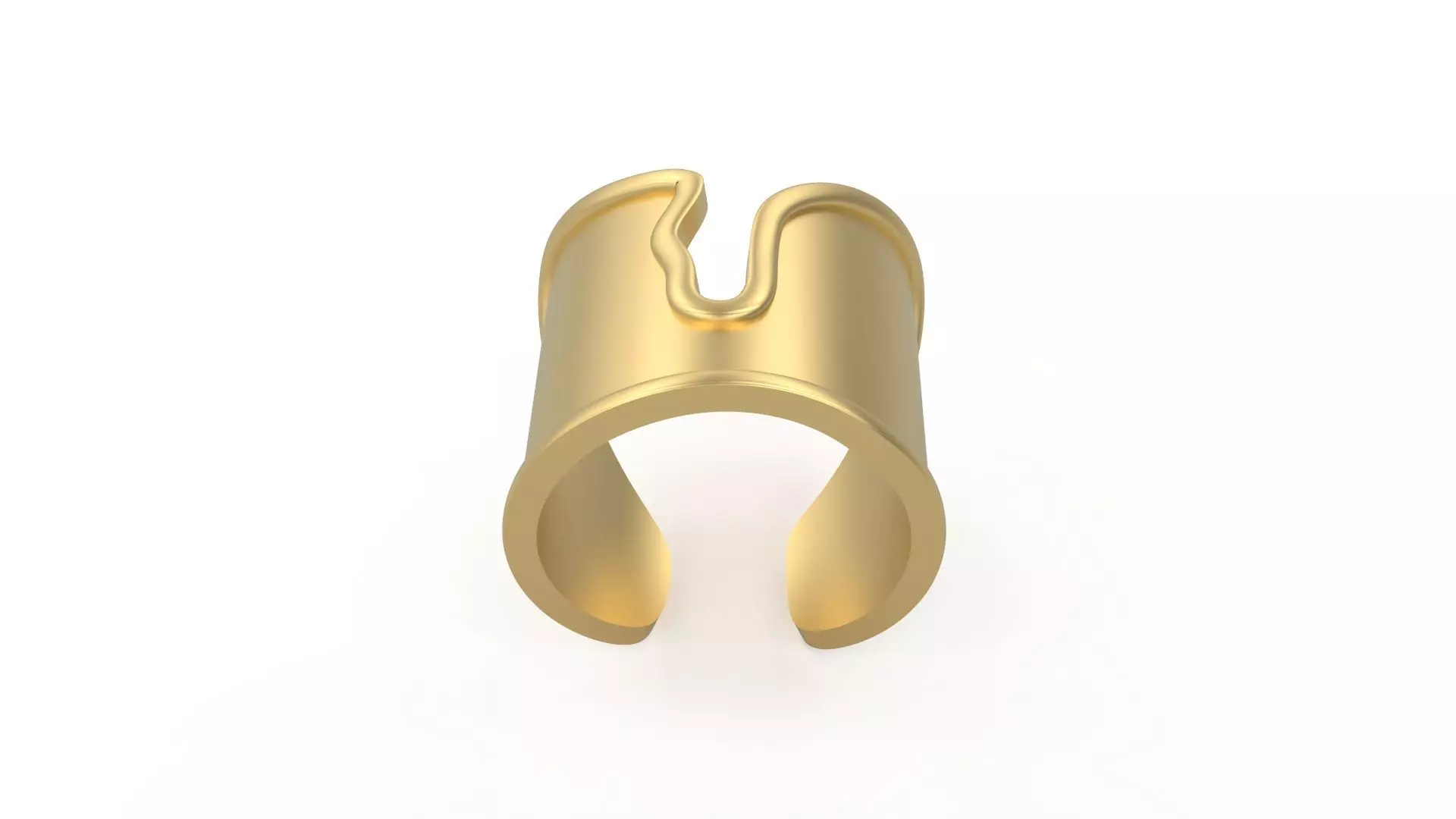 Model 1109  Tiffany Split Ring 5-10 US Sizes 3D print model_0