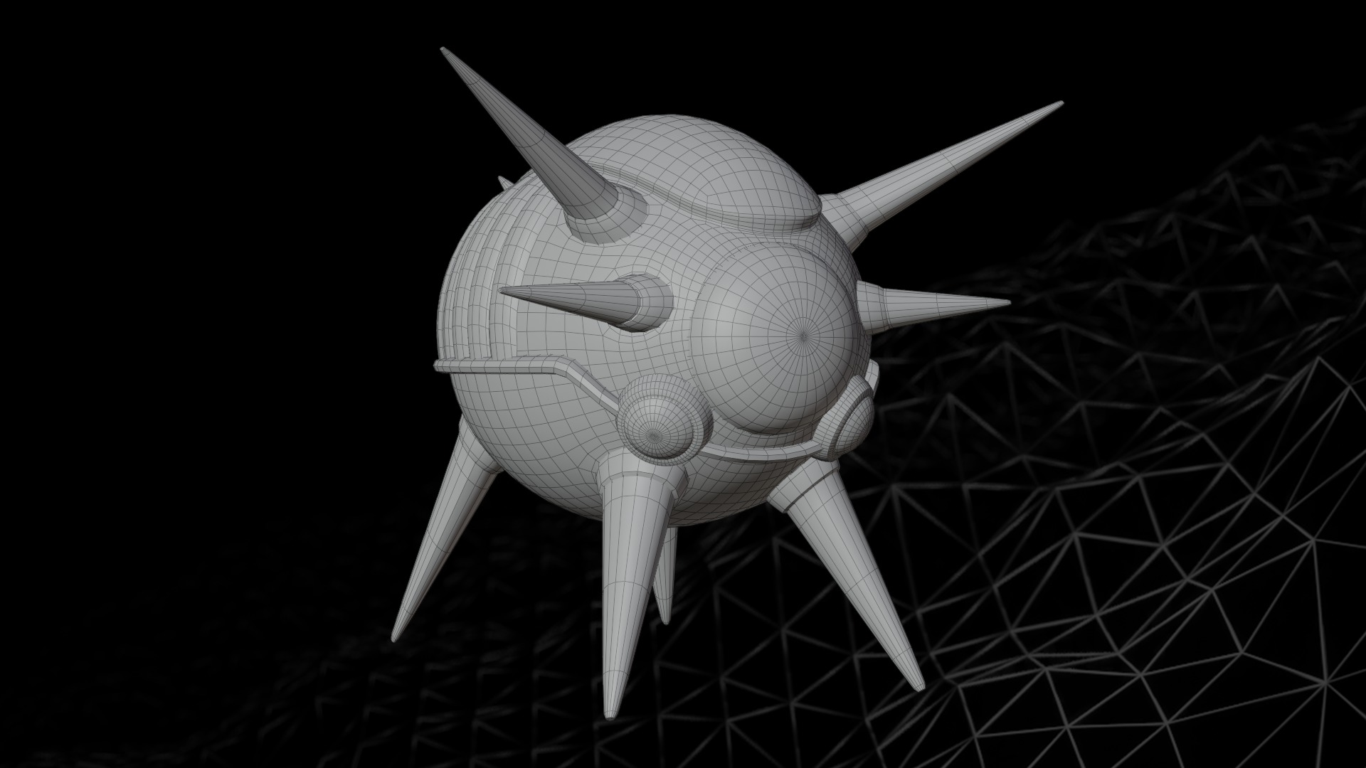 Namek Spaceship Free 3D model_1