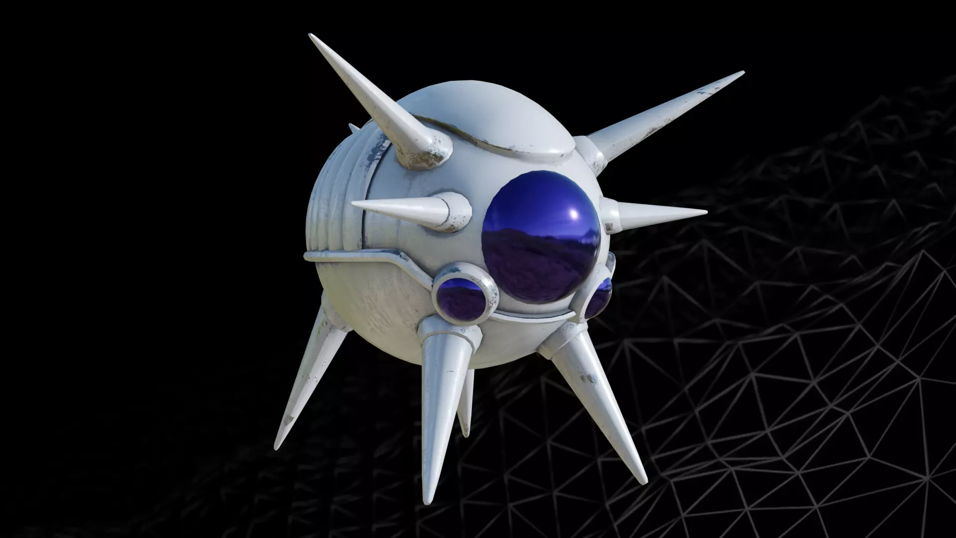 Namek Spaceship Free 3D model_0