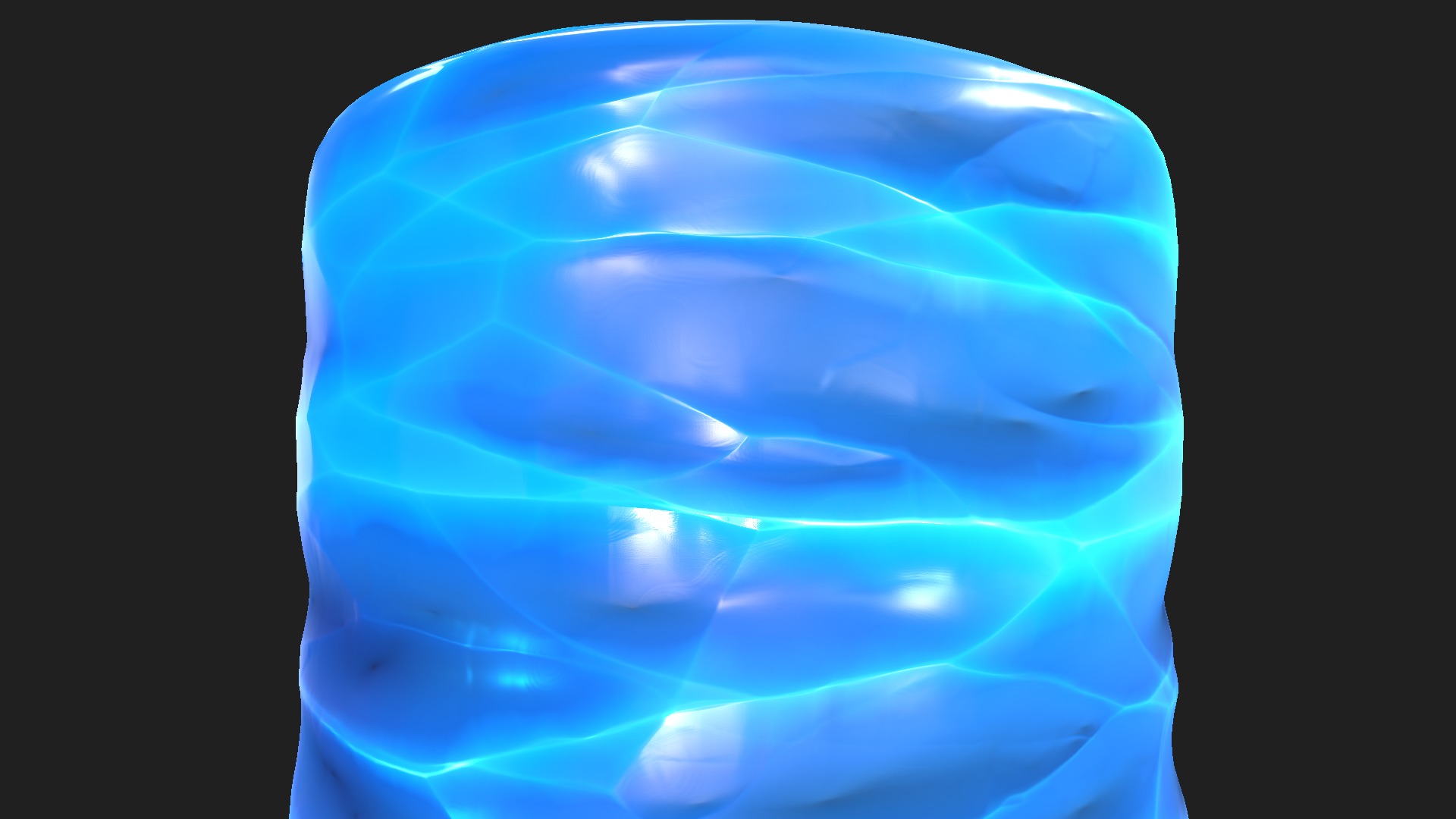 Seamless Sapphire customizable PBR material textures Texture_1