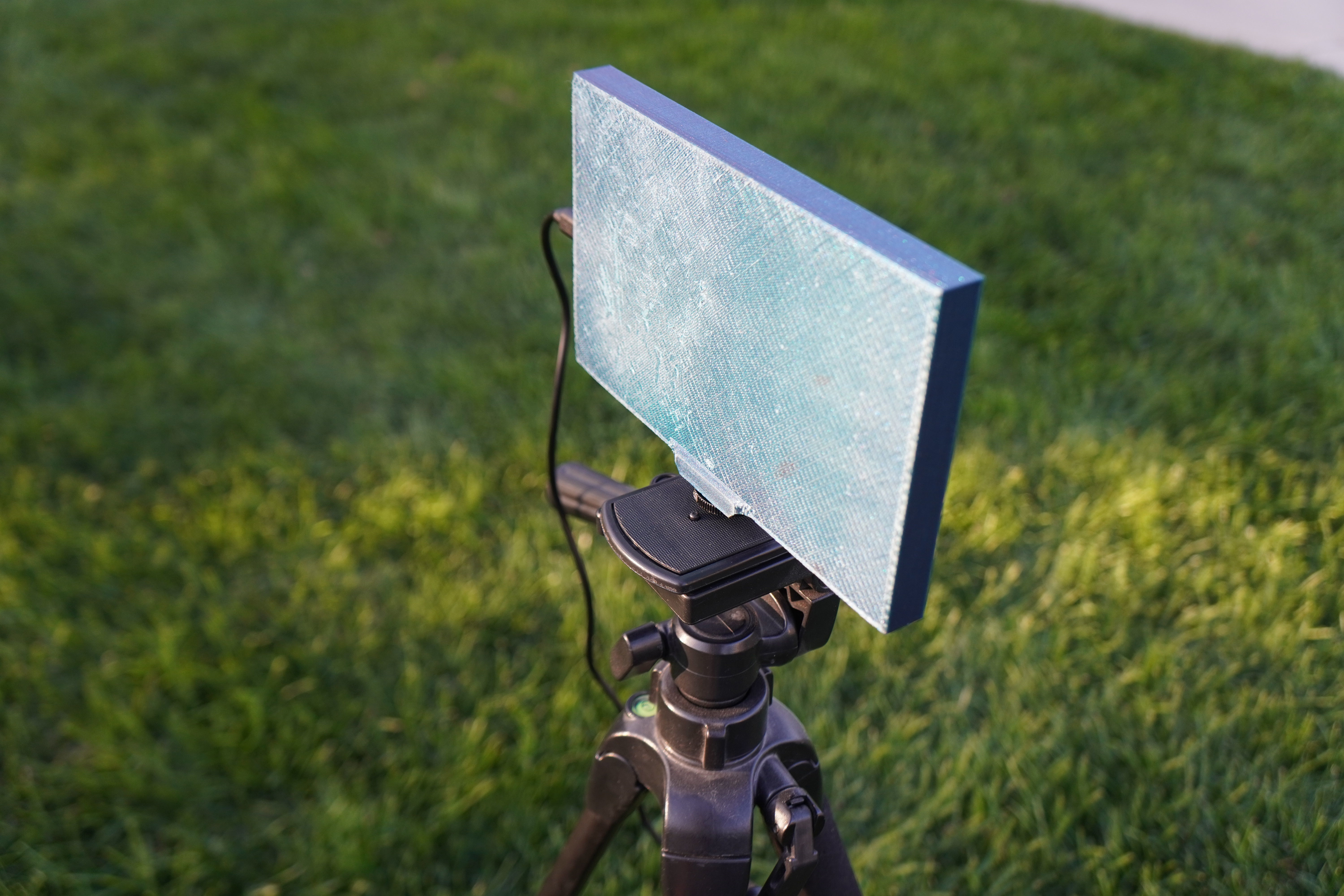 7 inch screen case with horseshoe mount 3D print model_2