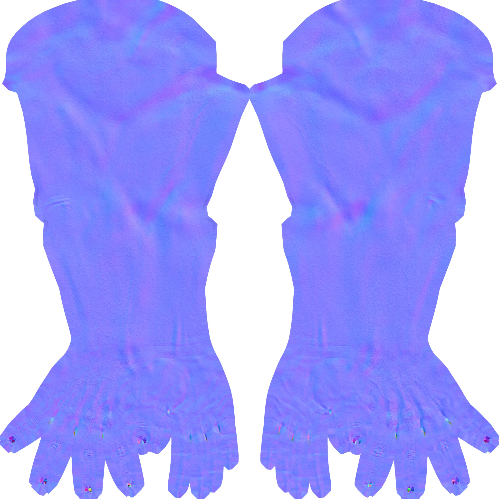 SANTA CLAUS RIGGED Low-poly 3D model_36