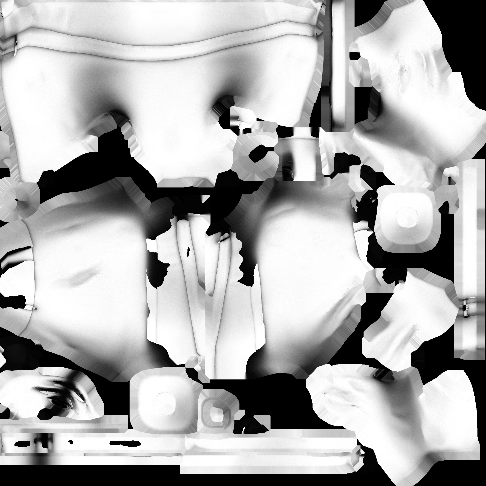 SANTA CLAUS RIGGED Low-poly 3D model_19