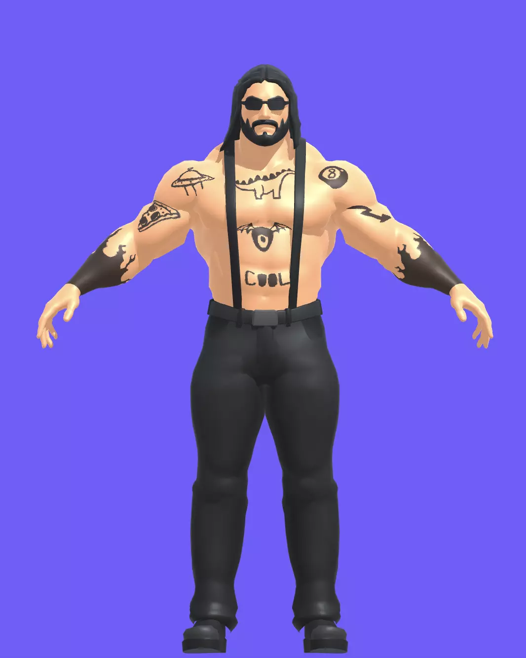 Character 4 3D model_0