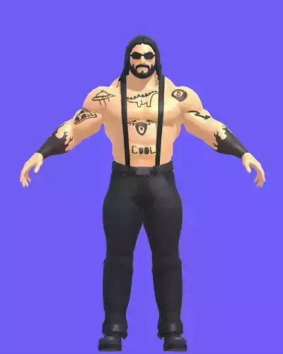 Character 4 3D model