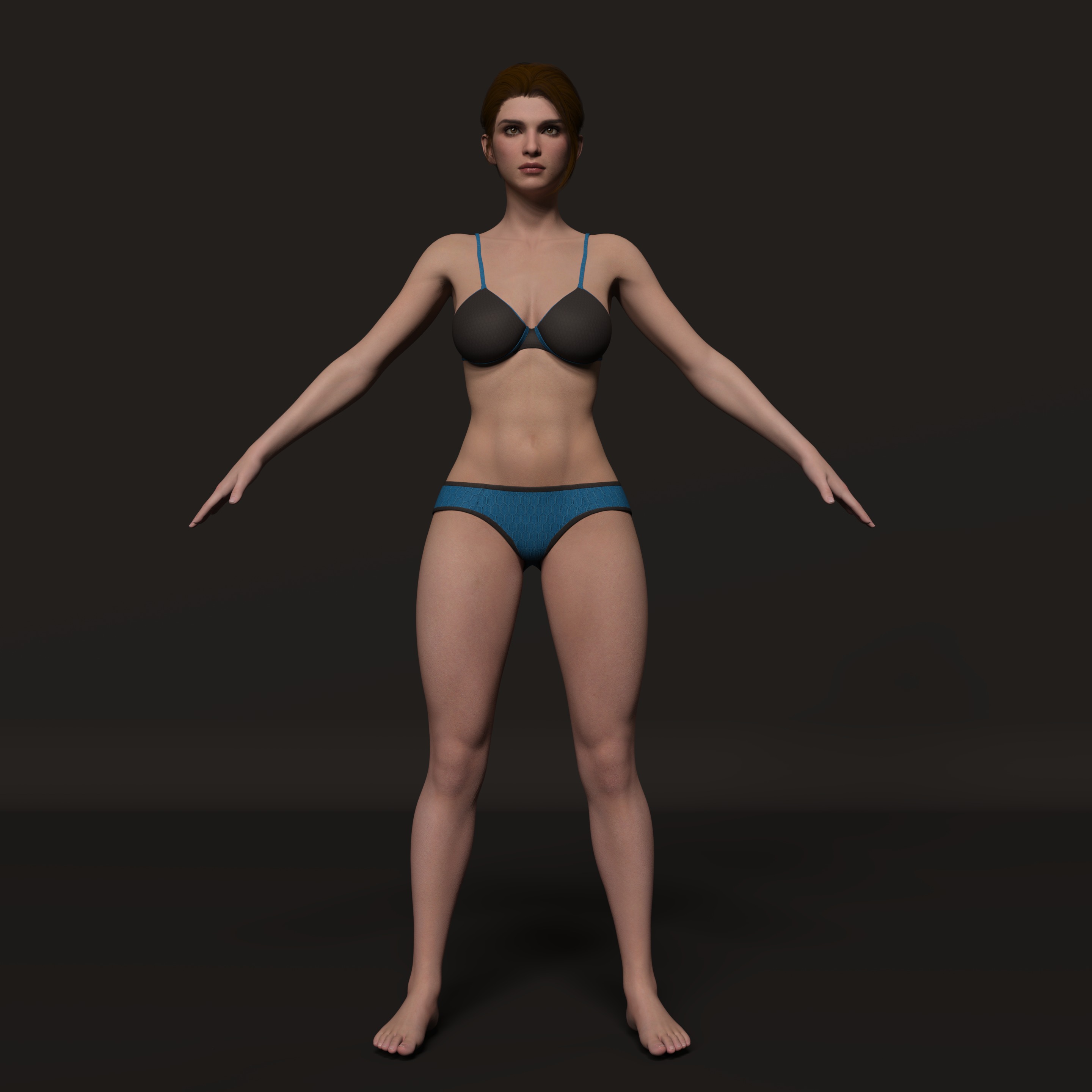 The First Descendant - Hailey Scott G8F Low-poly 3D model_3