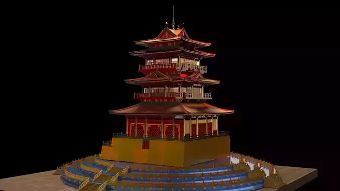 Chinese ancient  house 