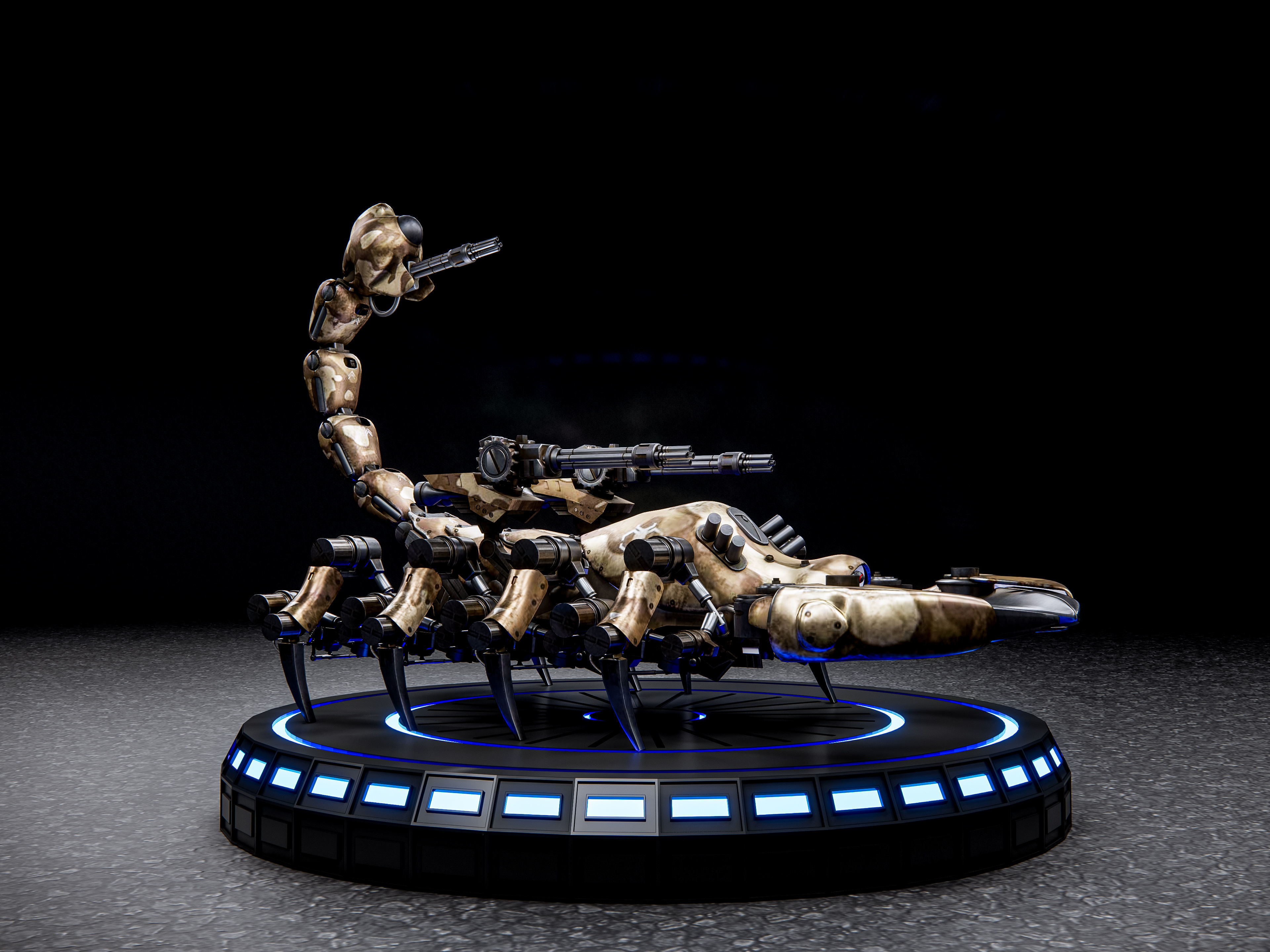 Bionic Scorpion 3D model_10