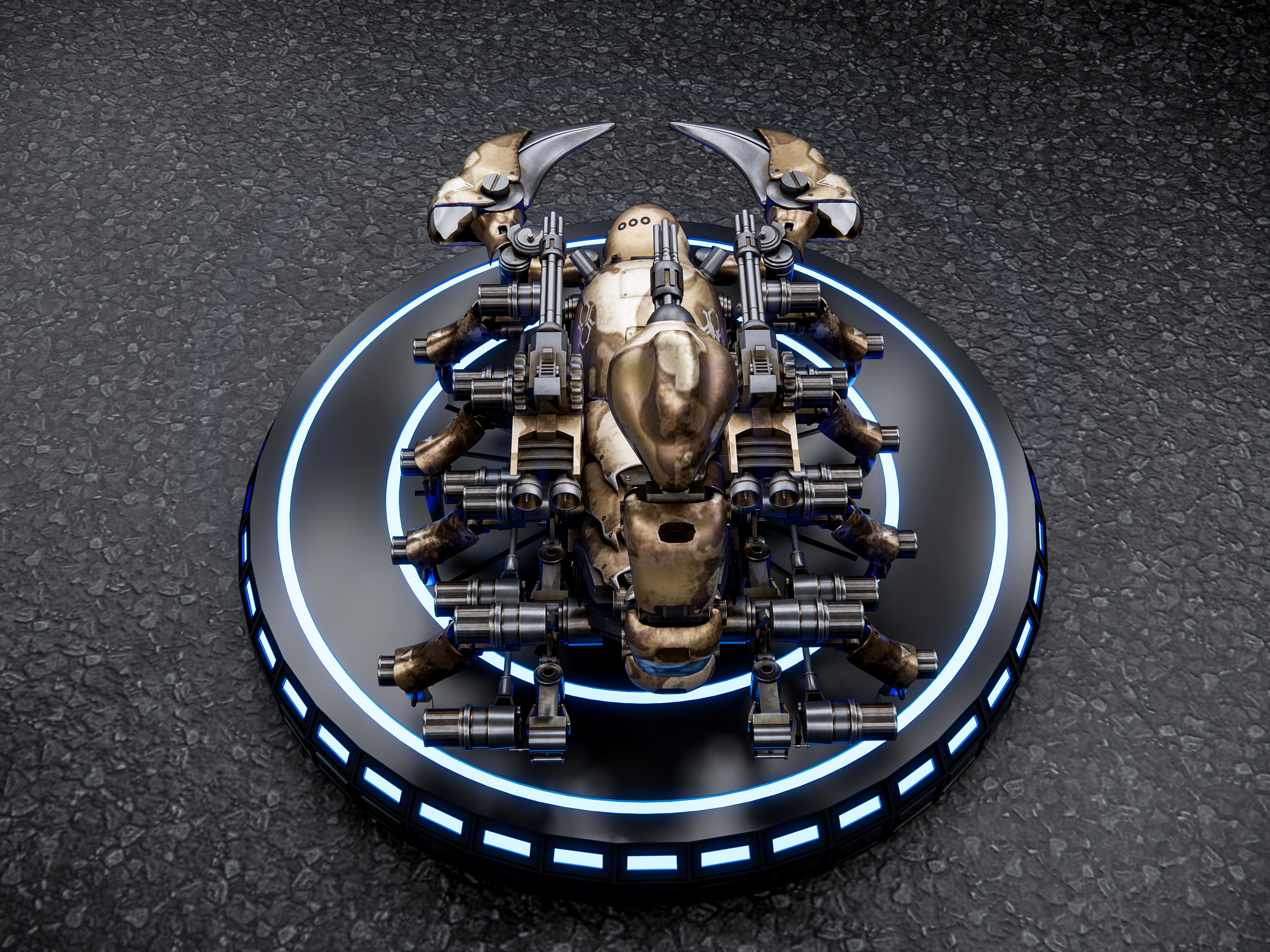 Bionic Scorpion 3D model_17