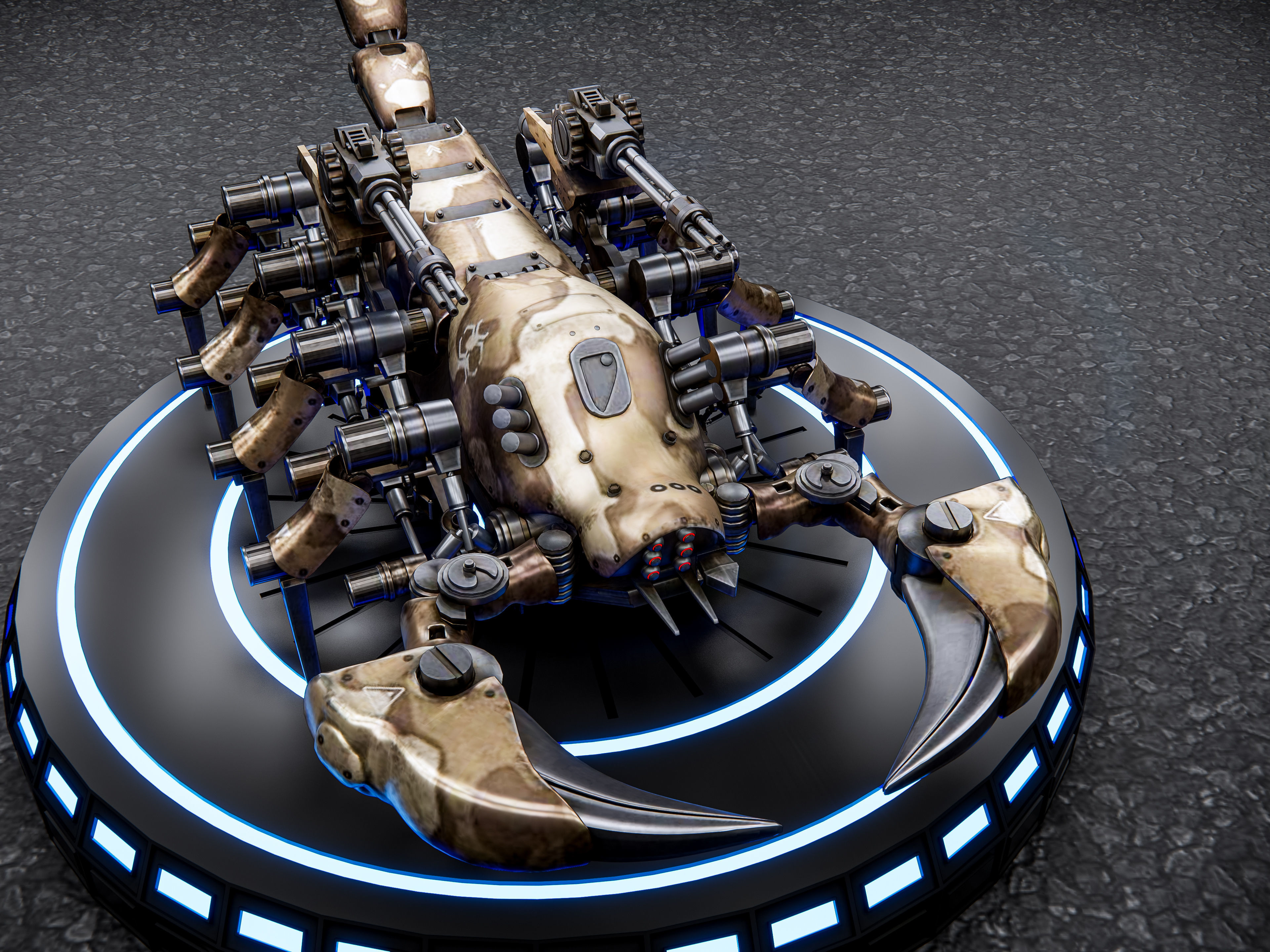 Bionic Scorpion 3D model_18