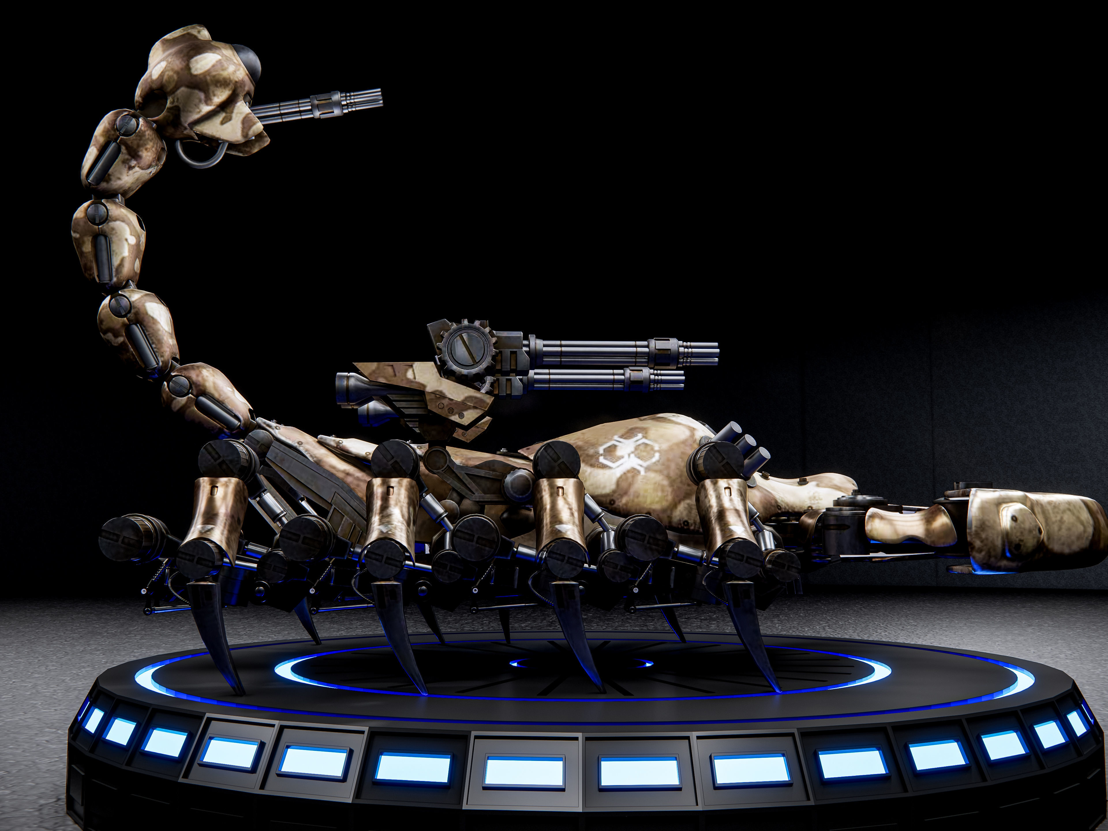 Bionic Scorpion 3D model_1