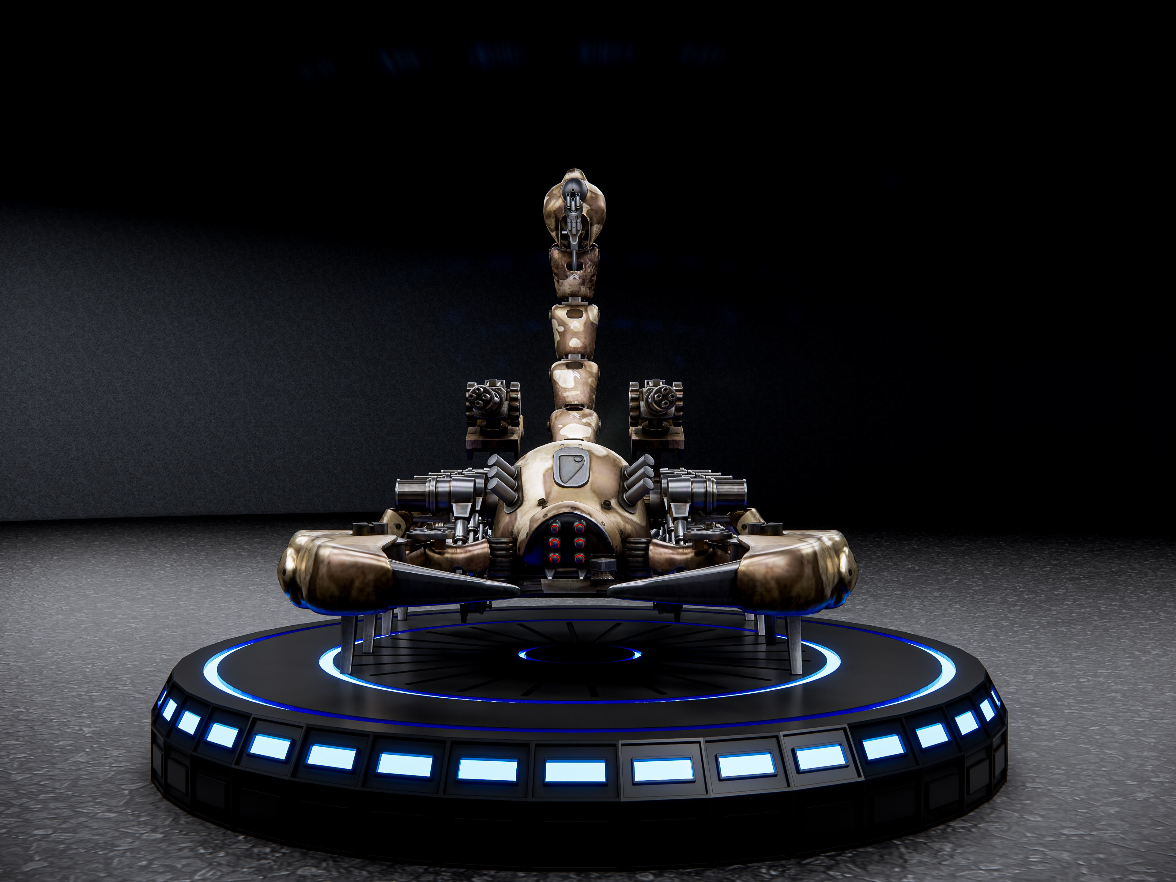 Bionic Scorpion 3D model_6