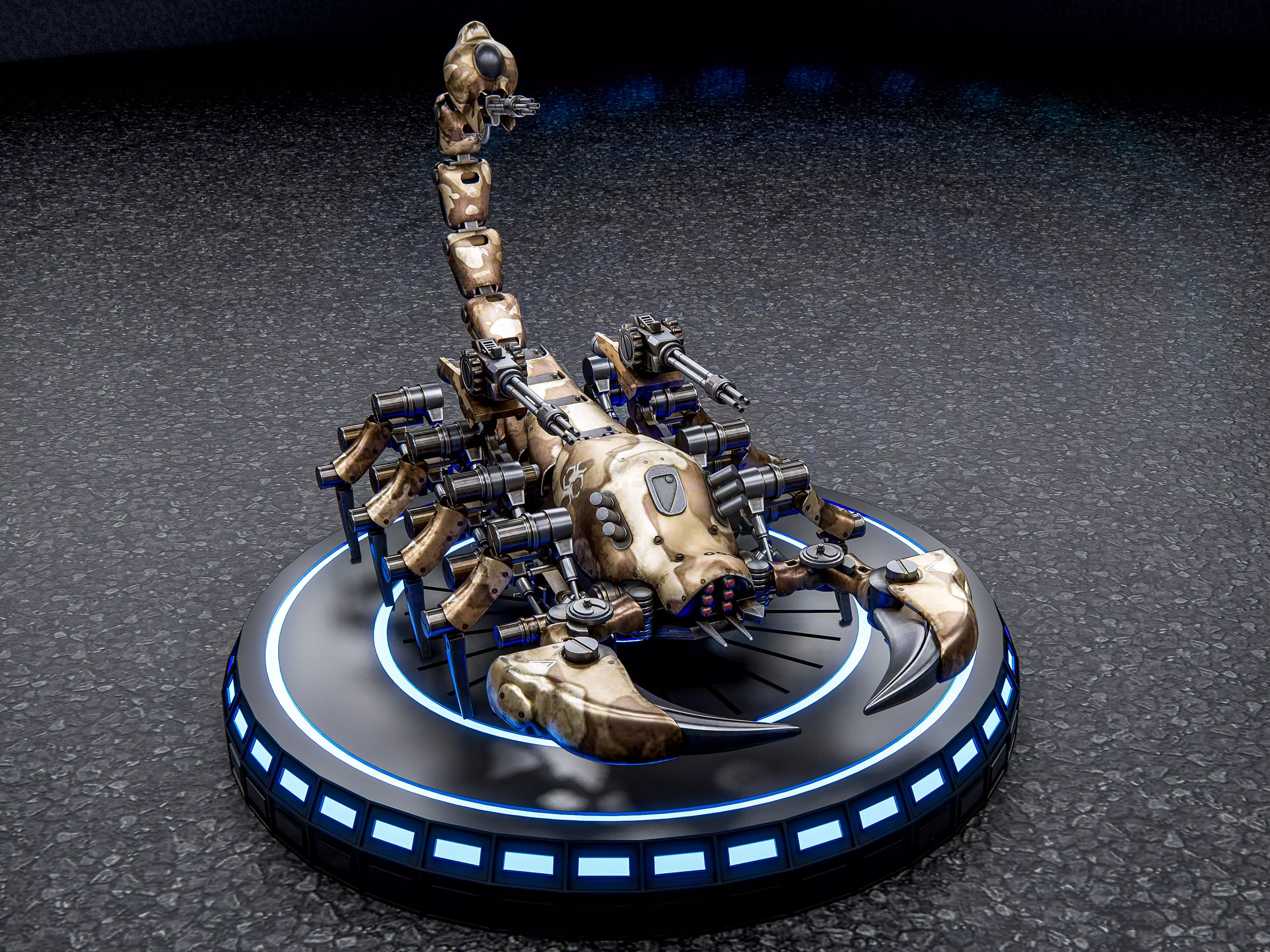 Bionic Scorpion 3D model_0