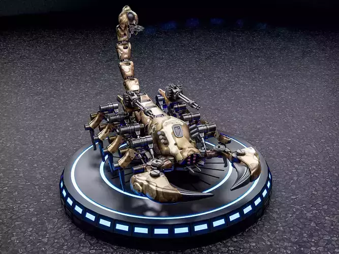 Bionic Scorpion 3D model