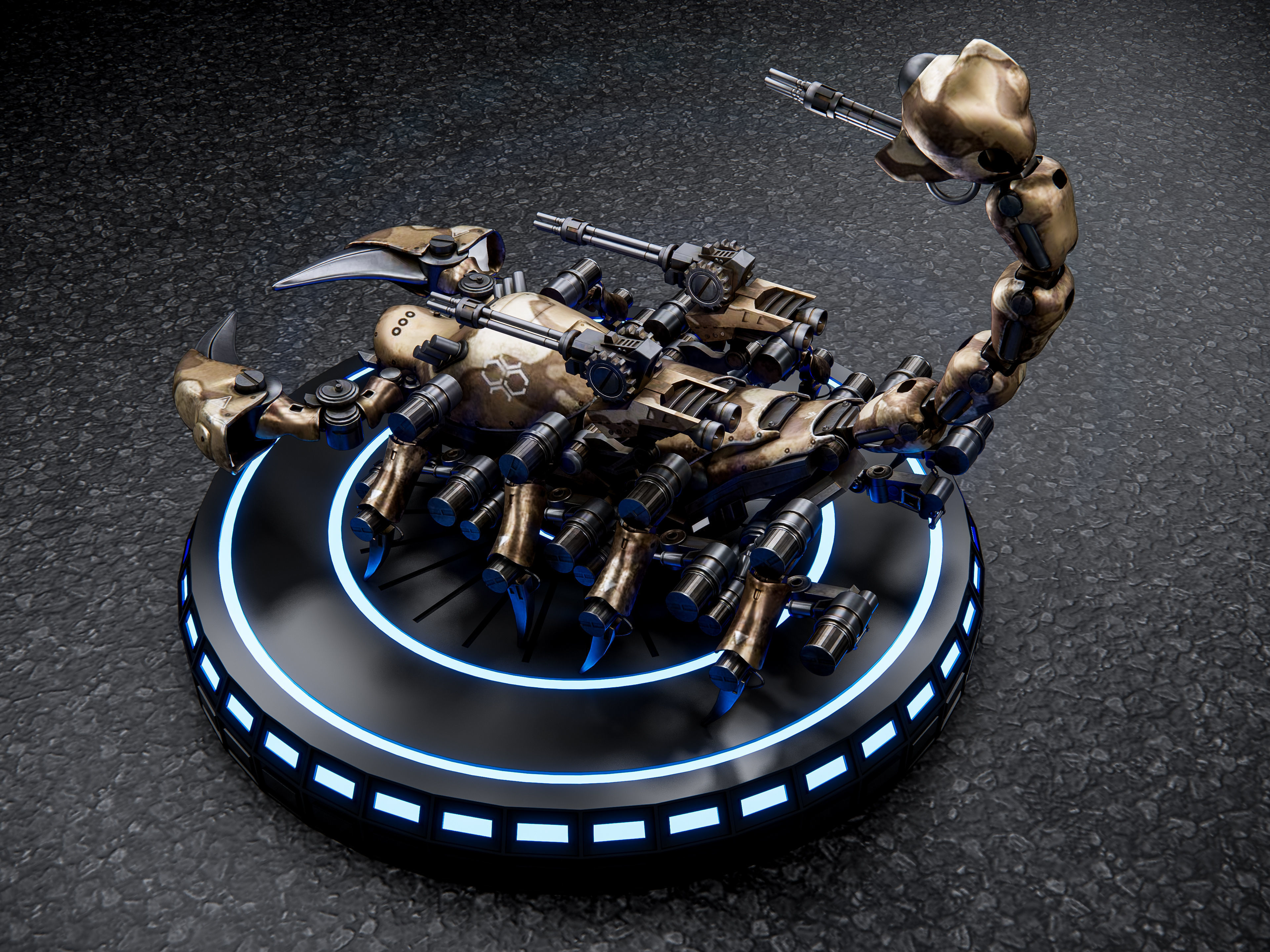 Bionic Scorpion 3D model_16