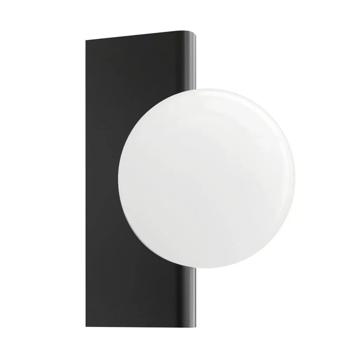 Minimalist wall light Low-poly 3D model