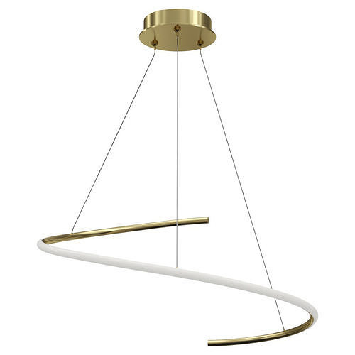 Futuristic LED Pendant Light  3D model